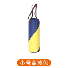 儿童拳击袋玩具幼儿园户外运动感统拓展训练器材教具沙包游戏道具 拳击袋小号蓝黄+挂钩