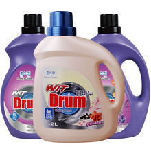 虹丝克润 韩国薰衣草紫罗兰洗衣液瓶装袋装机洗手洗内衣裤家庭装 薰衣草2kg*2瓶+玫瑰花2kg*1瓶