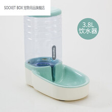 猫猫狗狗宠物饮水机狗子小狗狗小猫大号大狗狗喝水器饮水机宠物猫猫水盆自动喂水饭碗 升级款绿色饮水器