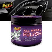 美光（Meguiar's） NXT金属抛光剂 金属清洁剂 镀铬件金属件去污除氧化生锈抛光蜡金属擦亮G13005 汽车用品