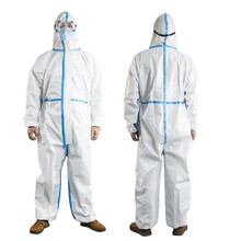 诺仪 医用防护服一次性医院医护人员隔离衣防空气飞沫病毒全身隔离连体防护服套装 疫情医疗实验室防疫服 防护服