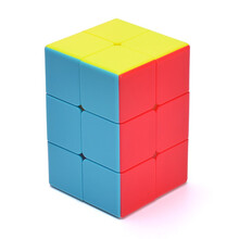 奇艺 223魔方 有容错二二三魔方 异形魔方 送教程 益智玩具 免贴纸彩色