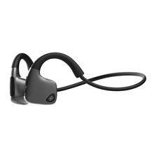 纽曼GE01骨传导蓝牙耳机双耳不入耳式新概念跑步运动型适用华为小米苹果安卓通用平果vivo手机黑科技 黑色 官方标配