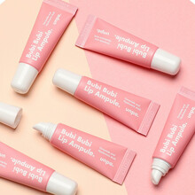 韩国UNPA BubiBubi泡泡唇膜磨砂膏去角质保湿滋润柔嫩女去死皮淡化唇纹唇部精华乳液打底护唇膏 润唇精华乳 2 支