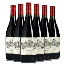 国际	【名庄甄选/私窖酿造】法国原瓶进口红酒格拉洛优选干红葡萄酒13.5%vol 整箱六支装 750ml*6支