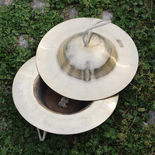 米囹 军鼓镲成人响铜镲大镲铜镲 锣鼓镲乐器小镲京镲钹 27cm大帽镲