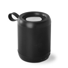 晗畅  便携式蓝牙小音箱mp3播放器 插卡U盘迷你usb小型音响可充电低音炮 黑色 标配