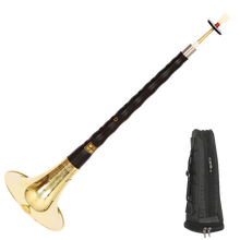 米囹 乌木唢呐 初学者 成人 唢呐全套 乌降E黄碗+8+圆包