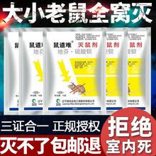 鼠道难老鼠药颗粒yao强力家用高效耗子补鼠抓鼠灭鼠抓耗子捕鼠天敌克星捕鼠神器一窝端杀鼠剂 15克/袋 当天配发，量大优惠