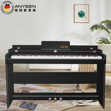 爱里森（ANYSEN）01款上翻盖烤漆黑 电钢琴88键重锤智能数码电子钢琴 成人儿童专业考级