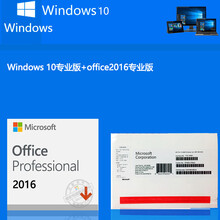 微软正版office2019/365小型企业版win10专业版pro办公软件/office/家庭版 无票 office2019企业版win10专业版电子版