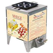 秀竹（SORGE）可拆洗商用蛋肠机燃气蛋包肠机全自动蛋卷机电热蛋肠机蛋烤肠机小吃商用鸡蛋卷机 家用4孔燃气蛋肠机