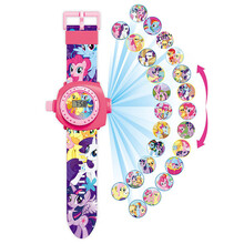 奥特曼投影手表赛罗儿童玩具电子表卡通男孩女孩学生社会人礼物 小马宝莉【24投影】