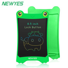NEWYES 8.5英寸萌青蛙液晶手写板 儿童电子画板草稿涂鸦 送小朋友生日礼物 青蛙绿-彩色屏