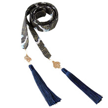 慕兮大学学生宿舍寝室国潮中国风床帘绑带 【祥云】中式绑带一对