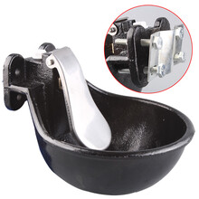 耐尔尼铸铁牛用自动饮水器牛马饮水碗水槽养牛设备 特大号牛饮水碗（带螺丝配件）