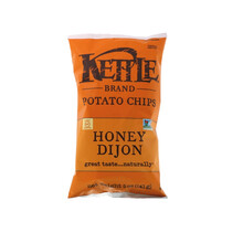 国际	KettleFoods 马铃薯片142克 休闲膨化土豆片特产零食小吃 蜂蜜第戎味 141克
