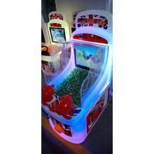 新款英伦迷你儿童游戏机投币游艺机射击游乐设备电玩疯狂赛车射水 超大款双人射水