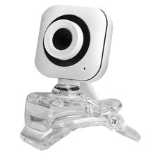 bejoy 高清USB摄像头 夹子台式机笔记本电脑摄像头 视频通话直播摄像头 当天发货720P白色