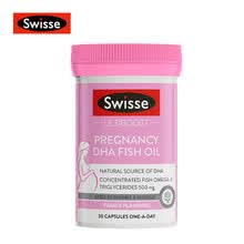 超市	
Swisse斯维诗 孕产妇DHA鱼油胶囊 30粒 深海鱼油 含DHA EPA 孕妇鱼油 海外进口 直播专享
