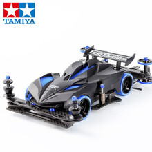 田宫改装四驱车四驱兄弟 拼装竞速避震进阶级竞速赛道赛车怀旧创意生日礼物收藏 七代豪（礼盒装）