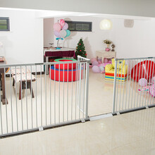 筱宠H9宠物门栏室内狗狗围栏狗栅栏隔离门栏杆安全防护栏泰迪大小型犬 适用宽度194-201CM 78cm高