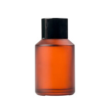 酒红色玻璃分装瓶喷雾瓶细雾喷瓶乳液瓶精油小样瓶精华液便携旅行 酒红旋盖瓶30ml