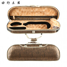 小提琴盒子琴盒轻双肩背箱子-带锁带湿度表轻便双肩背 H20-英文字母月牙(单肩)4/4