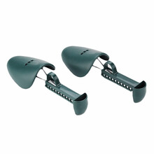 撑鞋器 撑大扩宽 男款撑鞋器运动鞋 可调节塑料鞋撑扩鞋器男士女士可调节定型防皱防变形 深墨绿  男款