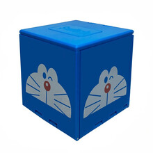 LOMAZOO switch卡带收纳盒 NS游戏卡带整理马里奥精灵球怪猎便携游戏周边 蓝色 哆啦A梦