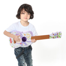 费雪(Fisher-Price)乐器尤克里里 宝宝早教音乐婴幼儿启蒙乐器乌克丽丽女男孩紫色猴子GMFP001