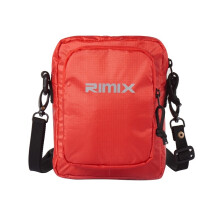 RIMIX斜挎小背包迷你包挎包单肩包手机包百搭休闲随身包防水小方包 红色