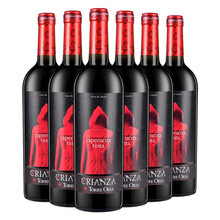 西班牙进口红酒 小红帽葡萄酒 奥兰Torre Oria小红帽陈酿干红葡萄酒750ml*6瓶