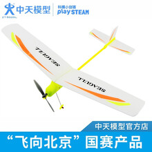 中天模型翔云号 海鸥 米奇2号飞翼滑翔机 泡沫飞机模型儿童手掷户外亲子玩具 海鸥电动自由飞