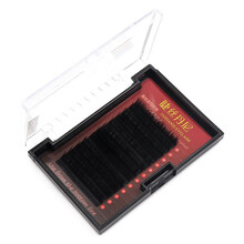 睫丝丹尼 婴儿弯嫁接睫毛柔软自然逼真男女通用微翘单根种植婴儿弯假睫毛 婴儿弯 长度-11mm