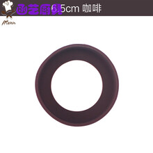 保温杯垫硅胶圈底托水壶玻璃杯底座滑保护套虎牌象印通用 6.5cm咖啡色