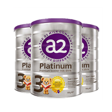 【澳洲新西兰进口】A2 Platinum白金版原罐原装进口婴幼儿奶粉新生儿婴儿奶粉 【保税3段】三段1-3岁/3罐 22年7月左右