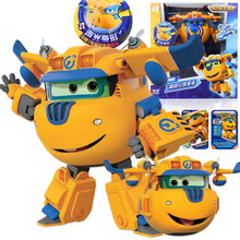 奥迪双钻超级飞侠玩具超级宠物一套装全套乐迪小爱大变形机器人新款雷克佩佩金小子大号第九季儿童礼物 多多-超级装备【声光版】
