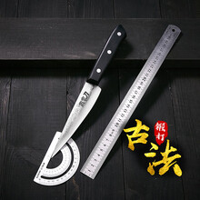 周家刀锻打屠宰剔骨多用刀杀猪杀羊专用尖刀分割刀特殊用途剔肉杀鱼刀 夹钢出骨