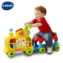 伟易达（Vtech）多功能学习火车 儿童扭扭滑行车 早教启智玩具中英双语学习字母数字 1-3岁儿童生日礼物