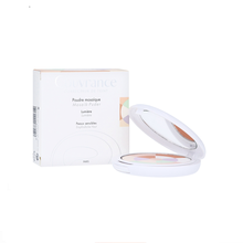 Avene雅漾 焕彩透亮立体光感蜜粉10g 遮瑕粉饼 控油抗皮肤敏感定妆 修饰面部轮廓 lumiere 彩虹色(12733423) 德国直邮原装进口