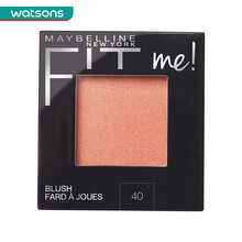 【屈臣氏】美宝莲定制腮红 4.5克 持久自然亲肤贴合自然红润 40PEACH