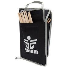 梵巢 FLOFAIR 帆布防水 牛津布  鼓槌包 可肩背 架子鼓 乐器配件 鼓棒 鼓槌包 携带方便 黑色