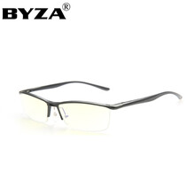 防辐射眼镜手机游戏电脑抗蓝光无度数平光镜保护眼睛框镜架男平镜护目镜女 枪框（防蓝光/无度数）