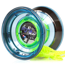 奥迪双钻 玄魔S金属花式炫光溜溜球AULDEY火力少年王5承手套炫光组件 高级金属环球幻日轮676204