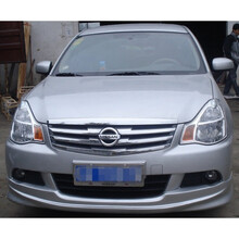 09-16轩逸小包围 经典轩逸改装大小包围 轩逸前唇后唇侧裙 前唇