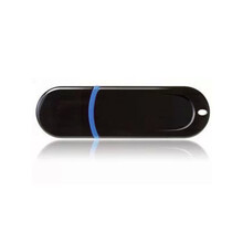 优易思（UOeOS）U盘64M/128M/256M512m1g2g4G公司招投标书用创意定制优盘 S1蓝色 4G