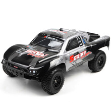 环奇727山鼠短卡车模 1:10高速无刷遥控车 专业高速比赛四驱越野车 空车版（不包含任何电子设备） 红色车壳