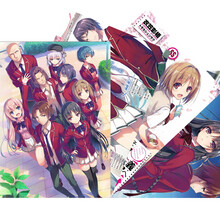 寿屋 动漫卡通周边海报 海报 一拳超人 实教 初音 动漫压纹海报A3纸 一套8张 欢迎来到实力至上主义的教室 8张