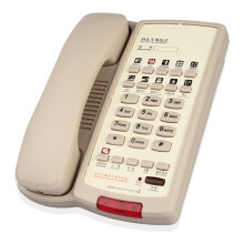 金顺迪29018 宾馆专用电话机 酒店宾馆商务办公座机 有绳电话机 米黄色